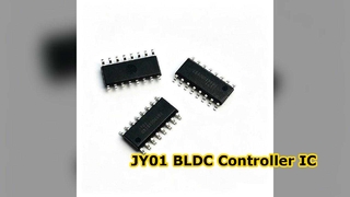 JY01 رقاقة تشغيل محرك BLDC بدون مستشعر بقاعة مزدوجة