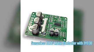 وحدة تحكم المحرك BLDC بدون مستشعر مع JY03B IC لا حاجة للبرمجة